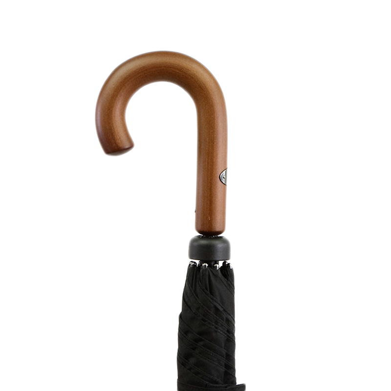 Fulton Huntsman Gents' Walking Stick Umbrella with Dark Wood Handle